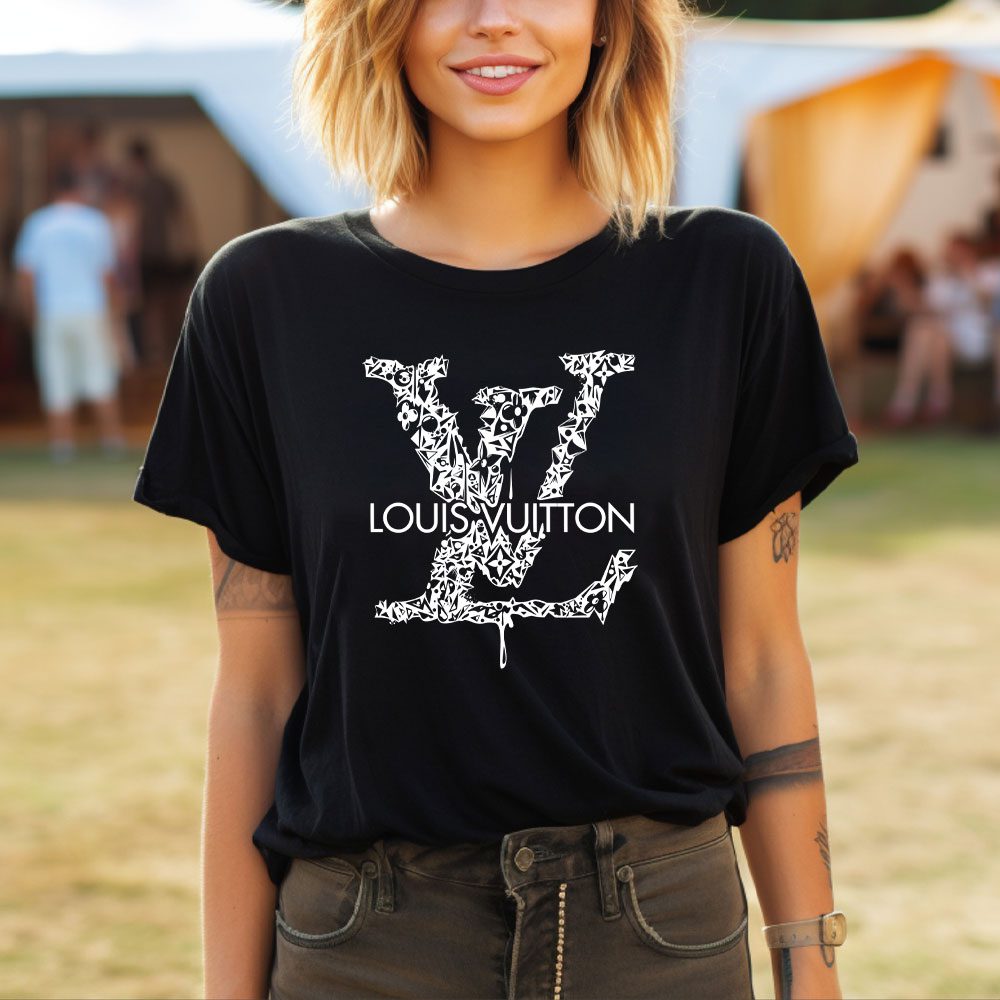 Louis-Vuitton-Luxury-Logo-Lady-T-Shirt-Luxury-Tee-For-Women-LDS1529-1