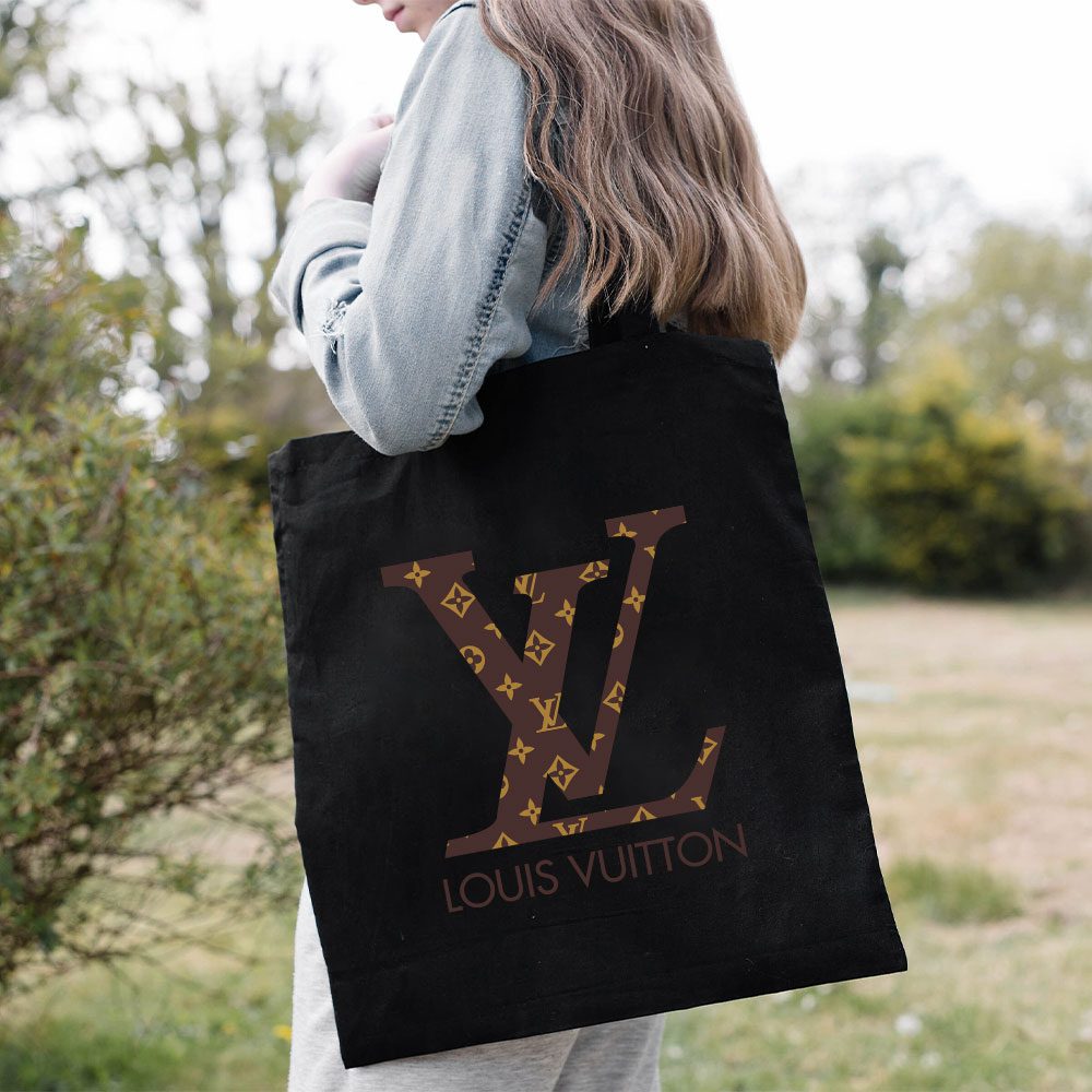 Louis-Vuitton-Luxury-Logo-Monogram-Canvas-Pattern-Cotton-Canvas-Tote-Bag-TTB1533-2