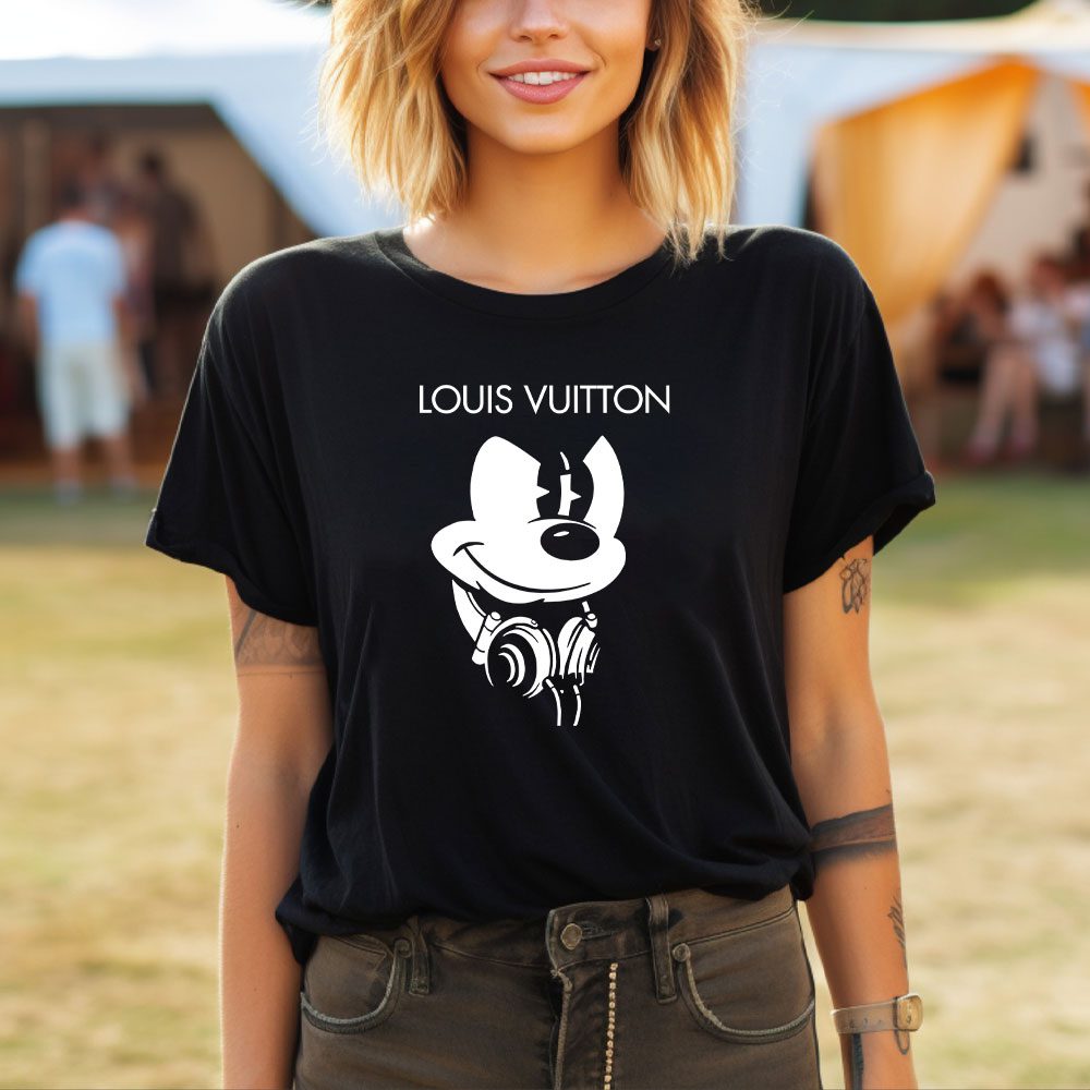 Louis-Vuitton-Mickey-Mouse-Lady-T-Shirt-Luxury-Tee-For-Women-LDS1592-1