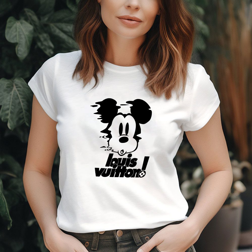Louis-Vuitton-Mickey-Mouse-Lady-T-Shirt-Luxury-Tee-For-Women-LDS1671-1