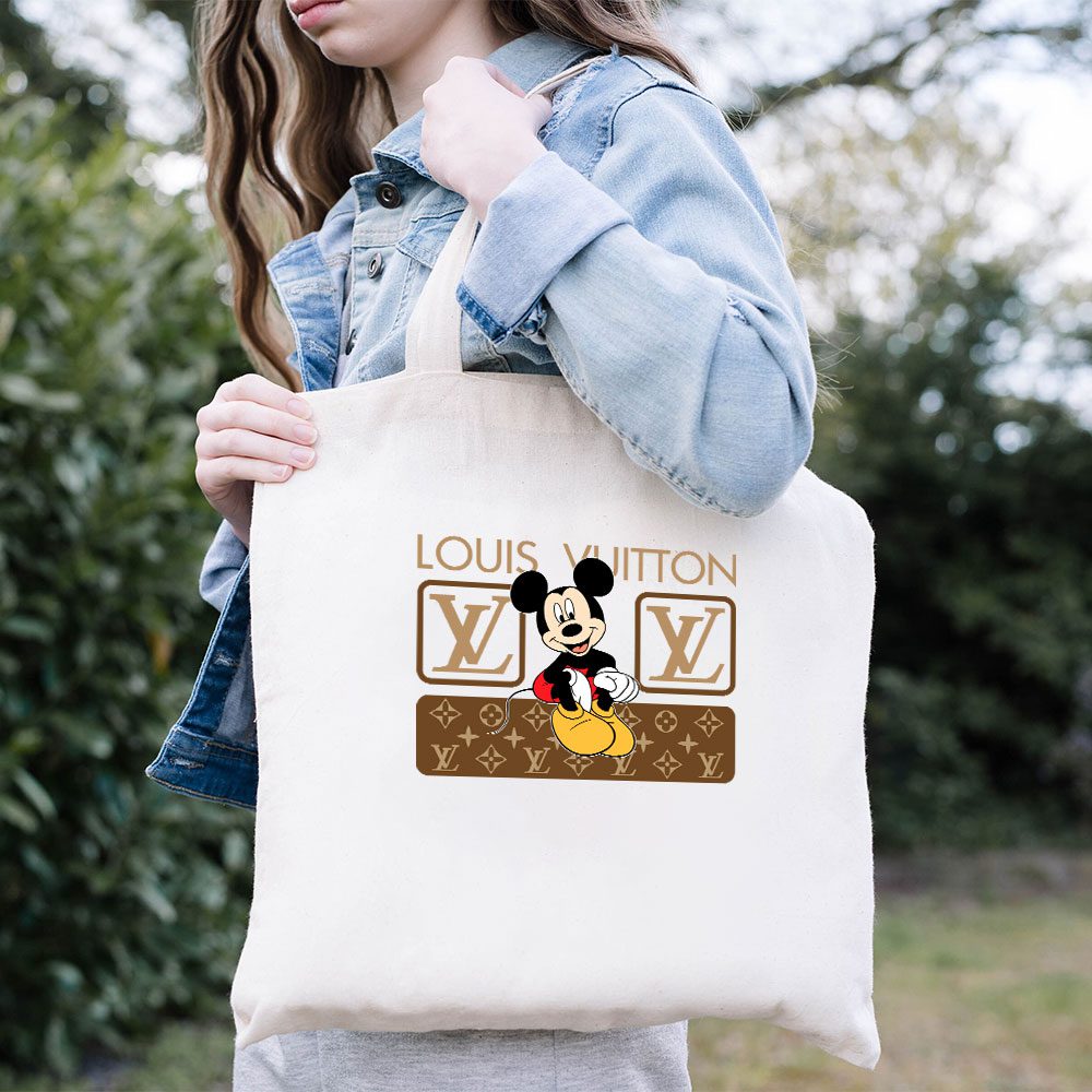 Louis-Vuitton-Monogram-Canvas-Pattern-Mickey-Mouse-Cotton-Canvas-Tote-Bag-TTB1690-3