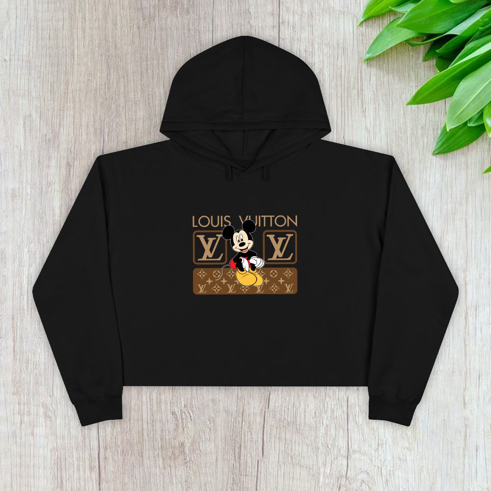 Louis-Vuitton-Monogram-Canvas-Pattern-Mickey-Mouse-Crop-Pullover-Hoodie-For-Lady-CPH1690-1
