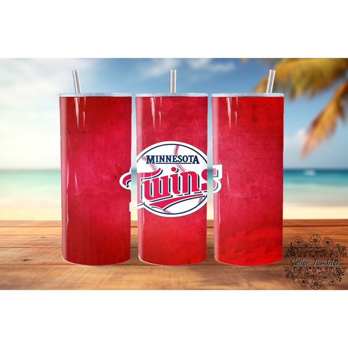 Minnesota-Twins-Skinny-Tumbler-20oz-SKT1438 Minnesota Twins Skinny Tumbler 20oz SKT1438