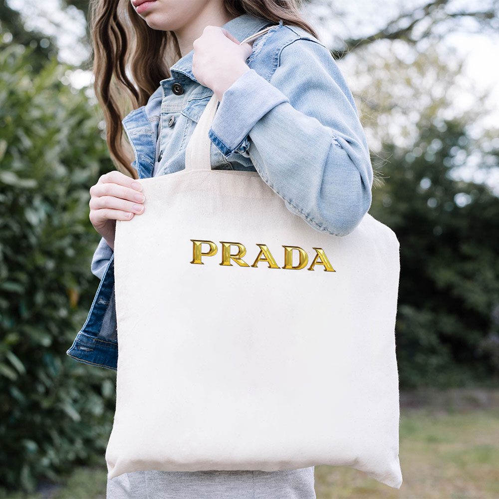 Prada-Gold-Logo-Luxury-Cotton-Canvas-Tote-Bag-TTB1796-3