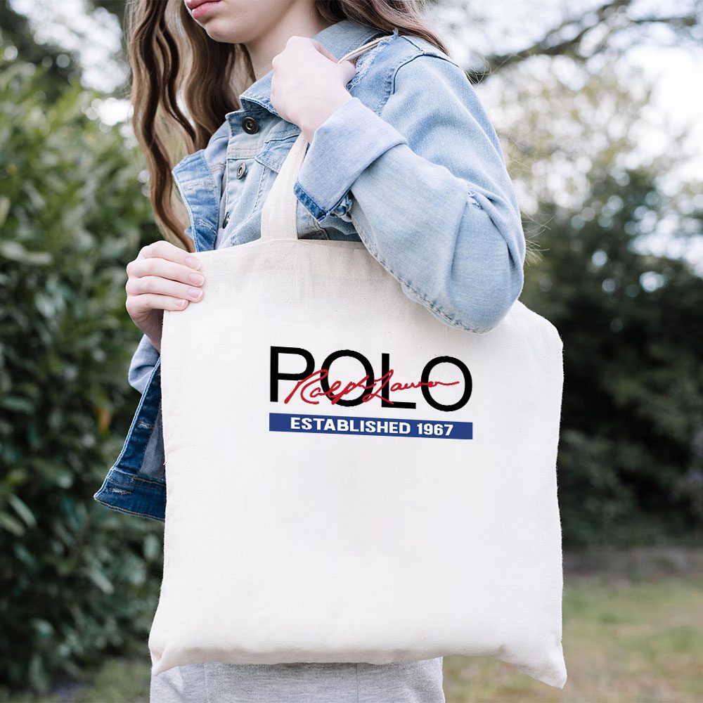 Ralph-Lauren-Camiseta-Polo-Infantil-Lettering-Branca-Cotton-Canvas-Tote-Bag-TTB1813-1