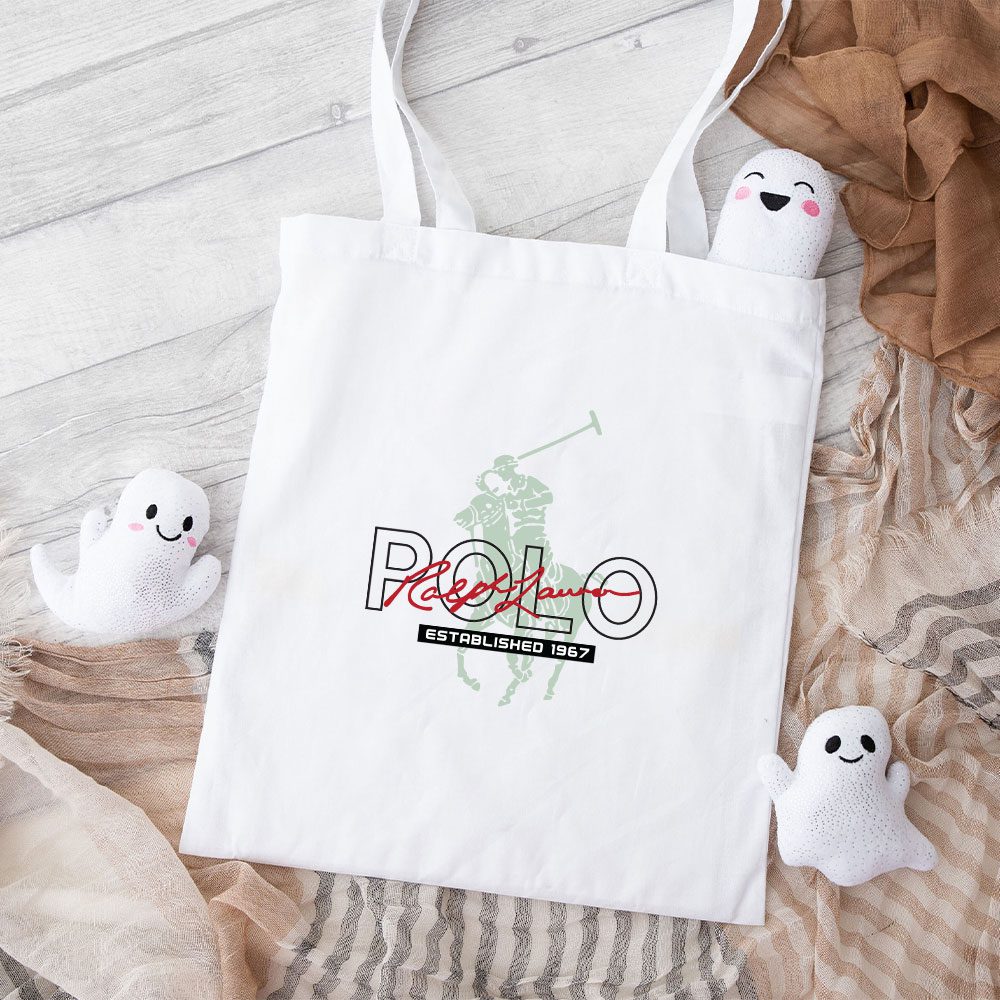 Ralph-Lauren-Camiseta-Polo-Infantil-Lettering-Branca-Cotton-Canvas-Tote-Bag-TTB1825 Ralph Lauren Camiseta Polo Infantil Lettering Branca Cotton Canvas Tote Bag TTB1825