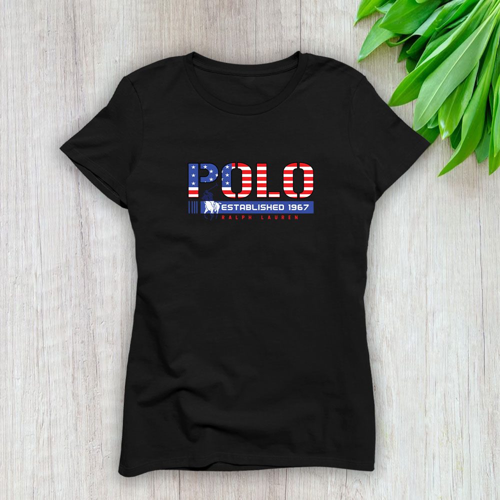 Ralph-Lauren-Camiseta-Polo-Infantil-Lettering-Branca-Lady-T-Shirt-Luxury-Tee-For-Women-LDS1821-1