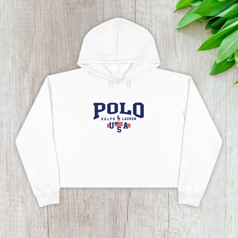 Ralph-Lauren-Polo-Plag-Usa-Crop-Pullover-Hoodie-For-Lady-CPH1817 Ralph Lauren Polo Plag Usa Crop Pullover Hoodie For Lady CPH1817