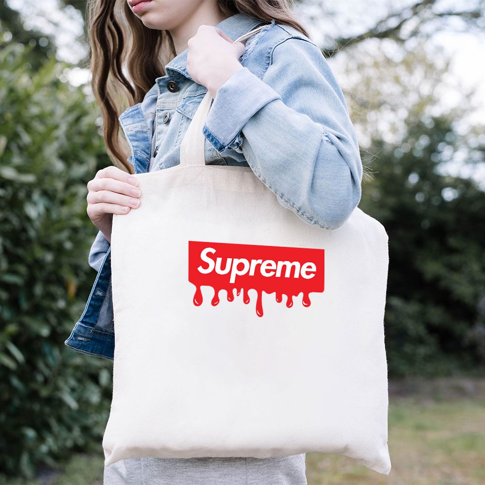 Supreme-Drip-Luxury-Logo-Cotton-Canvas-Tote-Bag-TTB1854-3
