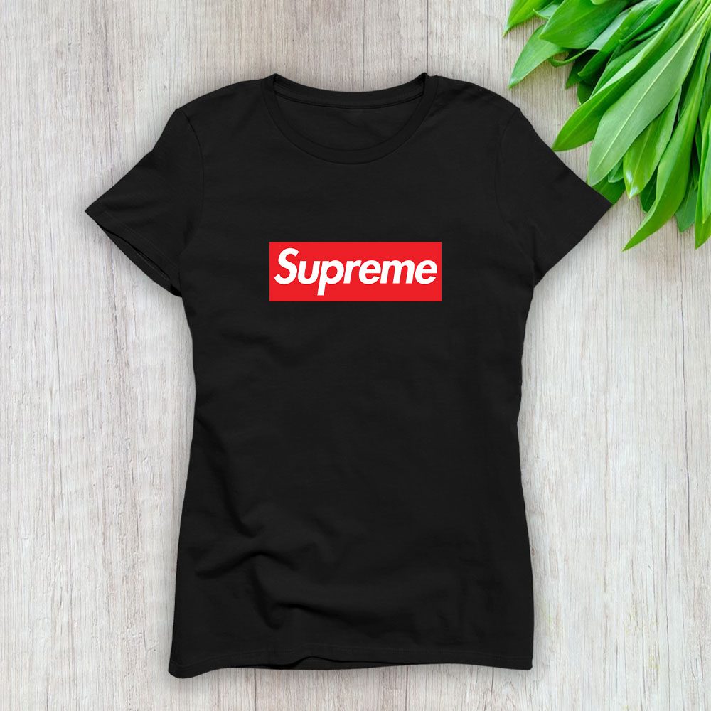 Supreme-Luxury-Logo-Lady-T-Shirt-Luxury-Tee-For-Women-LDS1852-1