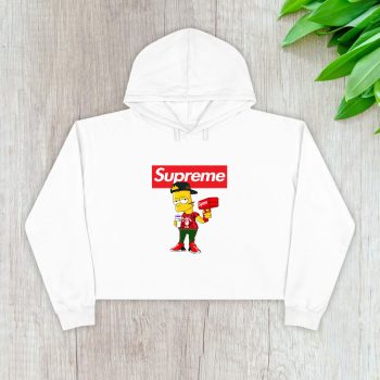Supreme Simpsons Crop Pullover Hoodie For Lady CPH1882