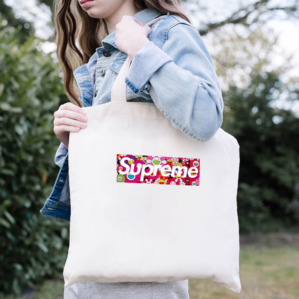 Supreme-X-Takashi-Murakami-Cotton-Canvas-Tote-Bag-TTB1884-3