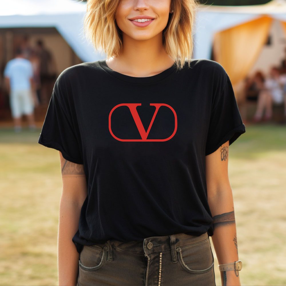 Valentino-Luxury-Logo-Lady-T-Shirt-Luxury-Tee-For-Women-LDS1898-3