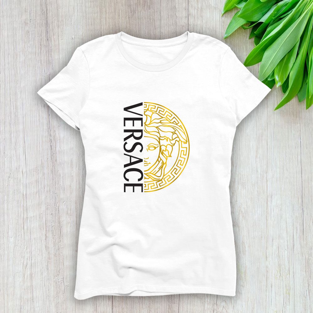 Versace-Medusa-Gold-Luxury-Lady-T-Shirt-Luxury-Tee-For-Women-LDS1939 Versace Medusa Gold Luxury Lady T-Shirt Luxury Tee For Women LDS1939