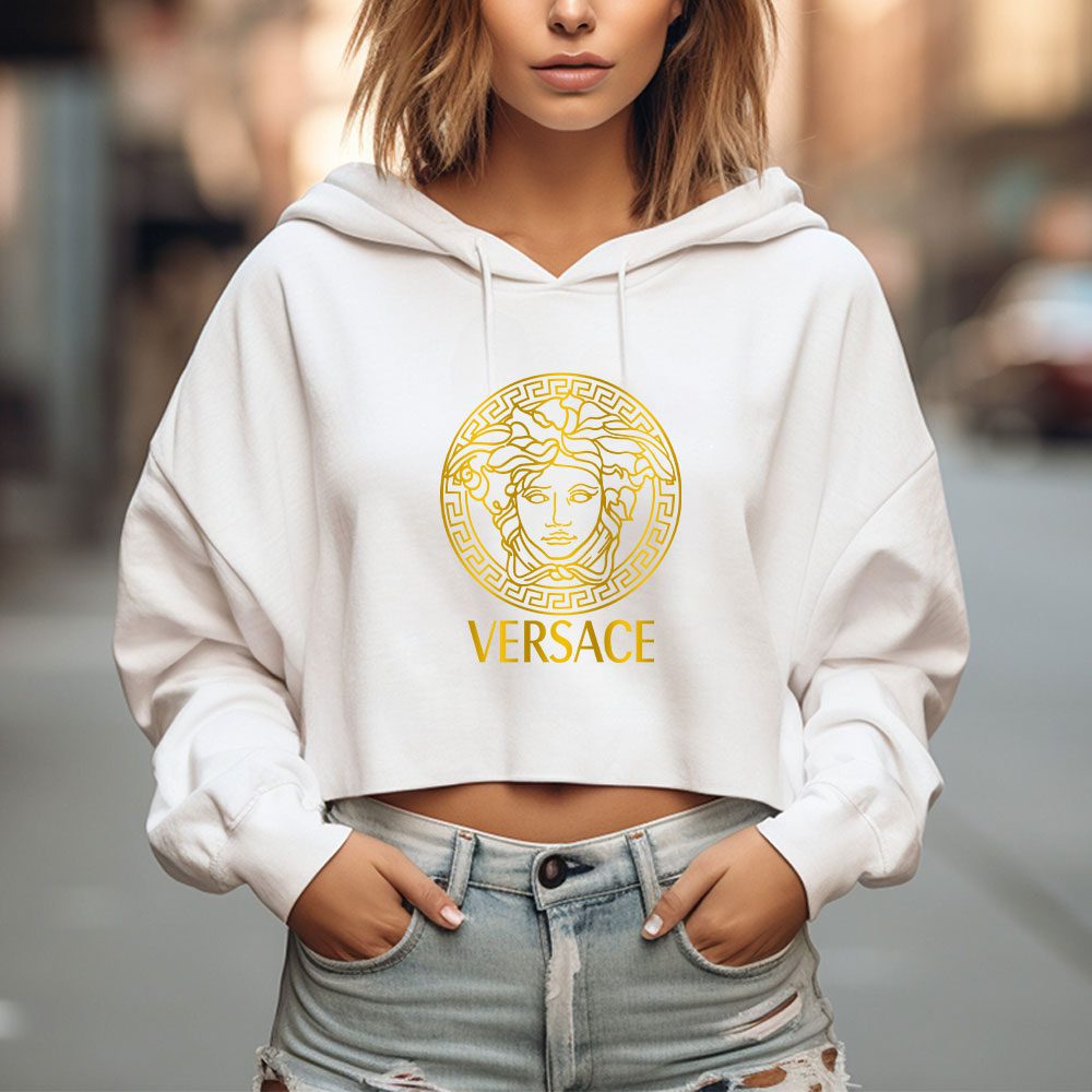 Versace-Medusa-Gold-Luxury-Logo-Crop-Pullover-Hoodie-For-Lady-CPH1923-2