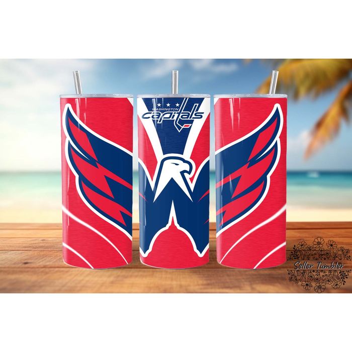 Washington-Capitals-Skinny-Tumbler-20oz-SKT1393 Washington Capitals Skinny Tumbler 20oz SKT1393