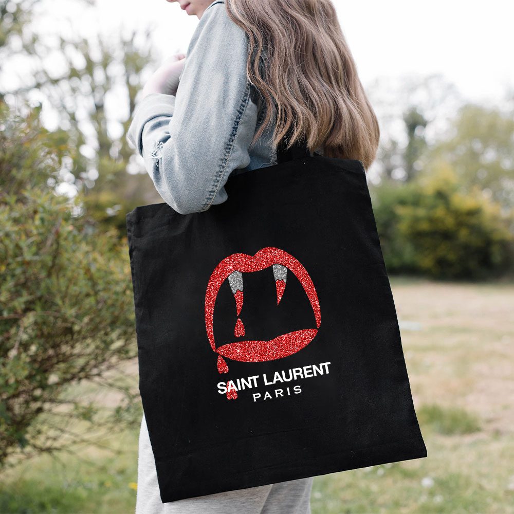 Yves-Saint-Laurent-Fang-Cotton-Canvas-Tote-Bag-TTB1981-1