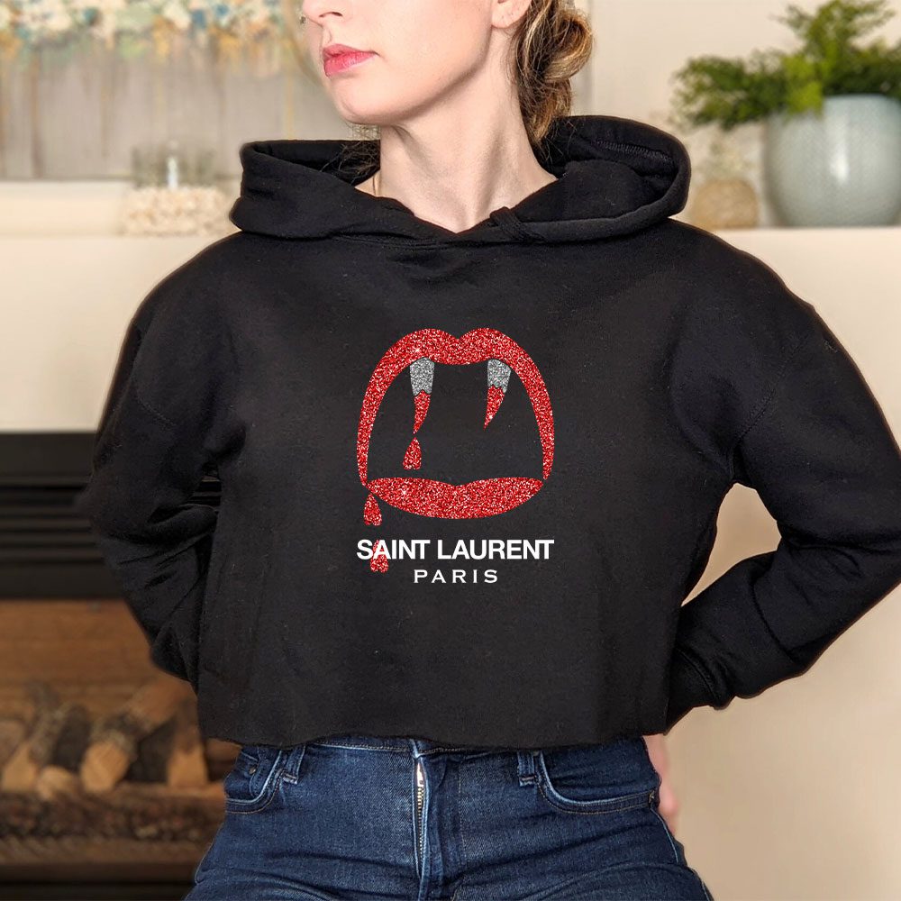 Yves-Saint-Laurent-Fang-Crop-Pullover-Hoodie-For-Lady-CPH1981-1