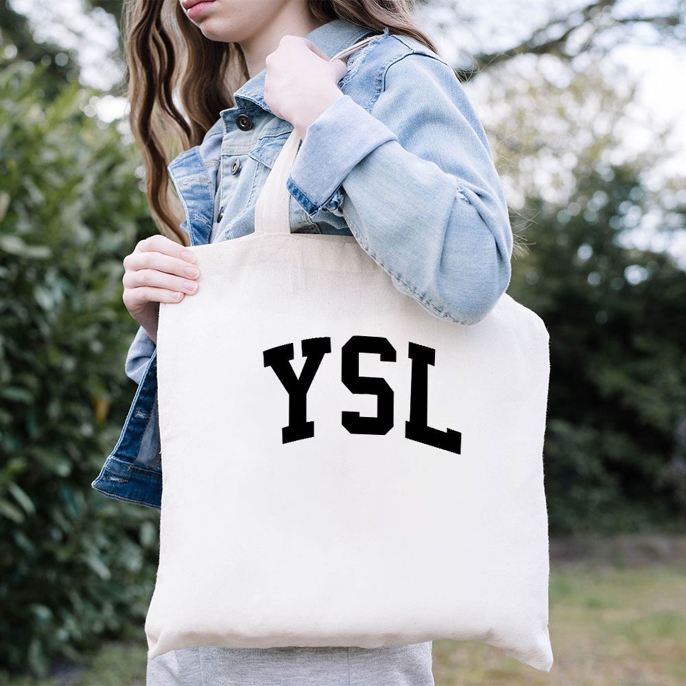 Yves-Saint-Laurent-Logo-Luxury-Cotton-Canvas-Tote-Bag-TTB1960-1