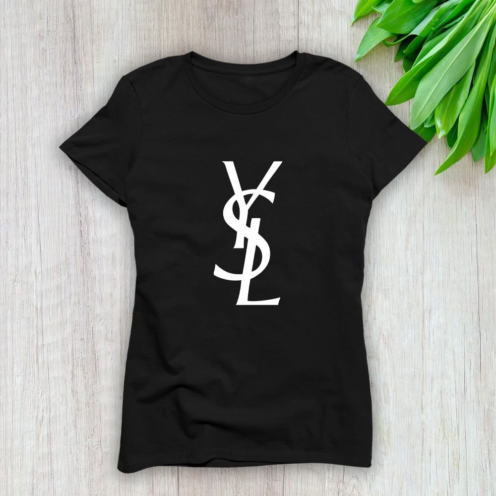 Yves-Saint-Laurent-Logo-Luxury-Lady-T-Shirt-Luxury-Tee-For-Women-LDS1955 Yves Saint Laurent Logo Luxury Lady T-Shirt Luxury Tee For Women LDS1955