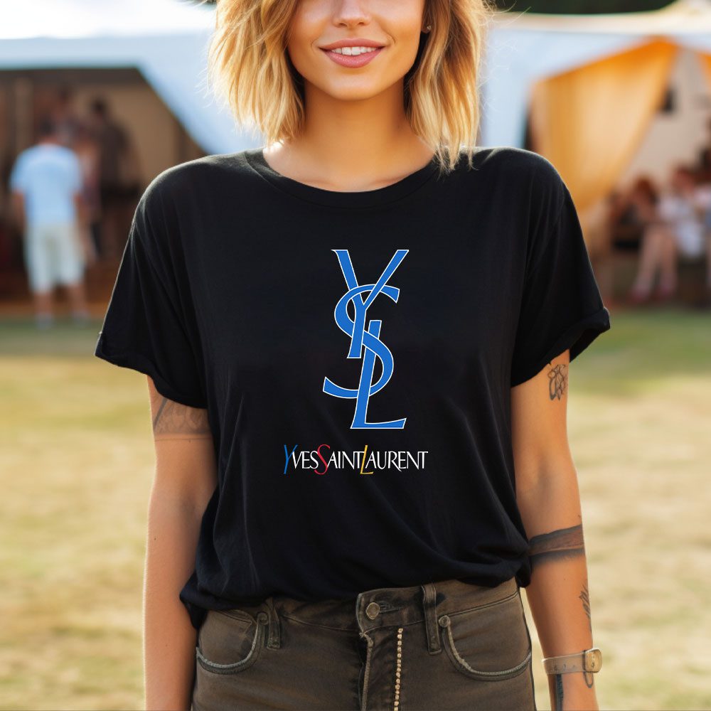 Yves-Saint-Laurent-Logo-Luxury-Lady-T-Shirt-Luxury-Tee-For-Women-LDS1960-1