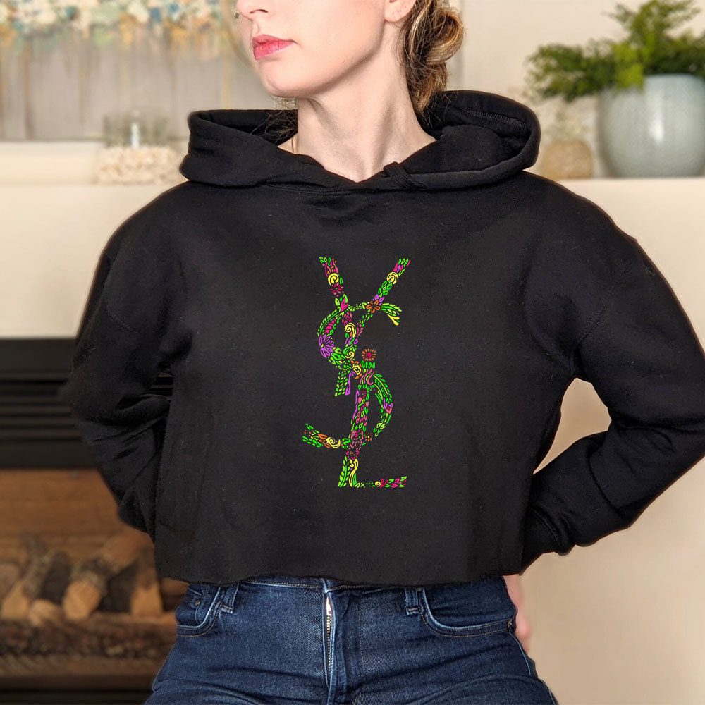 Yves-Saint-Laurent-Lollipops-Logo-Luxury-Crop-Pullover-Hoodie-For-Lady-CPH1965-3