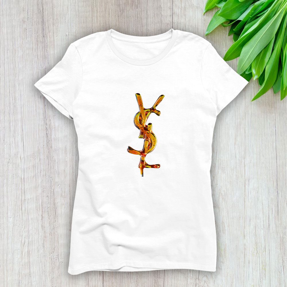 Yves-Saint-Laurent-Lollipops-Logo-Luxury-Lady-T-Shirt-Luxury-Tee-For-Women-LDS1966 Yves Saint Laurent Lollipops Logo Luxury Lady T-Shirt Luxury Tee For Women LDS1966