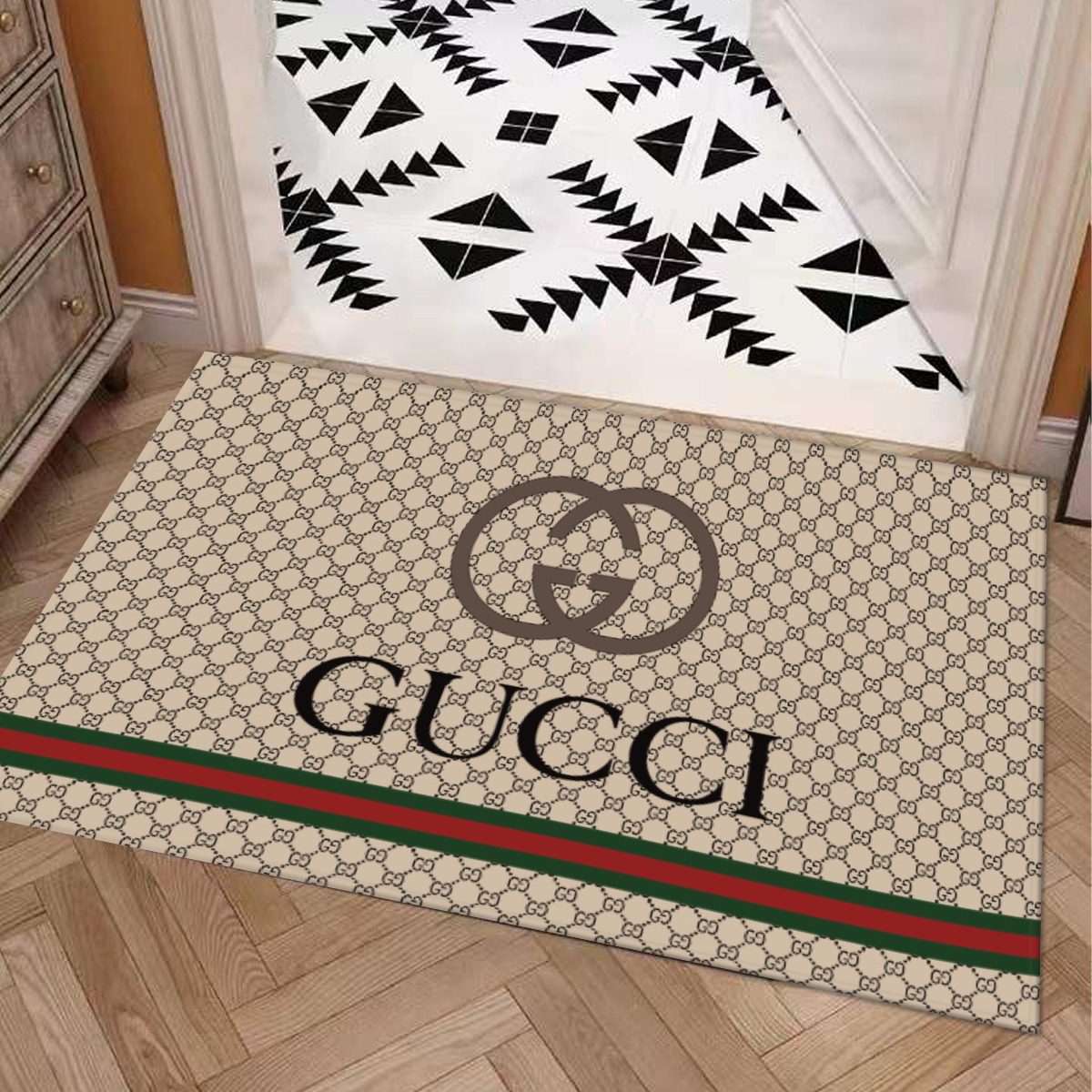 Gucci-Luxury-Classic-GC-Doormat-Welcome-Mat-LDM1017 Gucci Luxury Classic GC Doormat Welcome Mat LDM1017