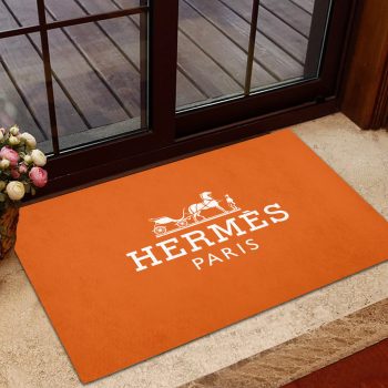 Hermes Edition Logo Luxury Doormat Welcome Mat For Your House LDM1030