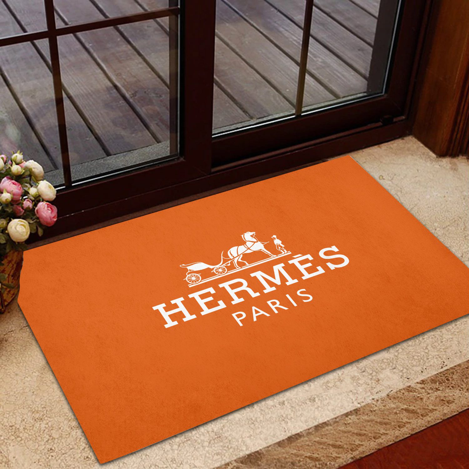 Hermes-Edition-Logo-Luxury-Doormat-Welcome-Mat-For-Your-House-LDM1030 Hermes Edition Logo Luxury Doormat Welcome Mat For Your House LDM1030