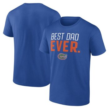 Florida Gators Best Dad Ever T-Shirt - Royal