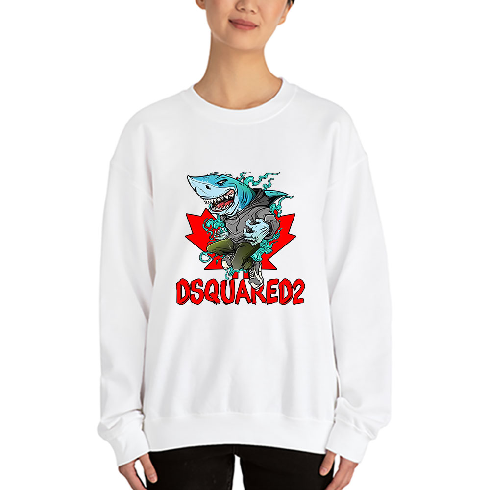 Cartoon-Shark-Dsquared2-Brand-Unisex-Sweatshirt-TAS5470-2