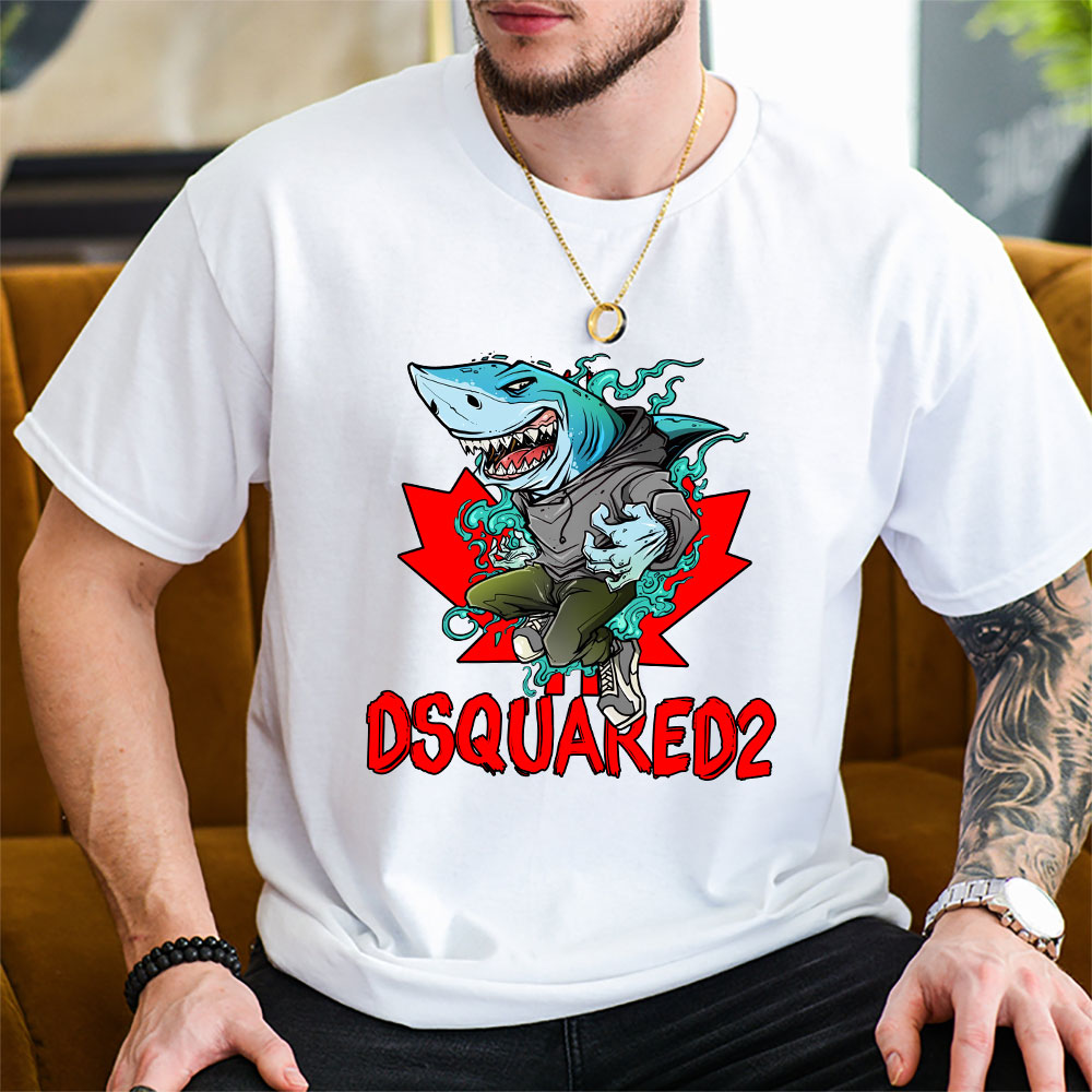 Cartoon-Shark-Dsquared2-Unisex-T-Shirt-TAT5470-2