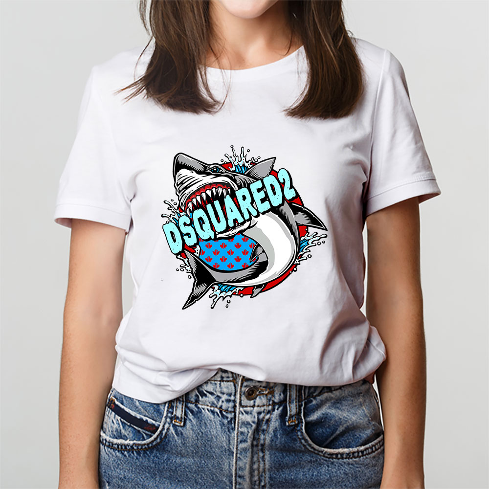 Cartoon-Shark-Dsquared2-Unisex-T-Shirt-TAT5471-3