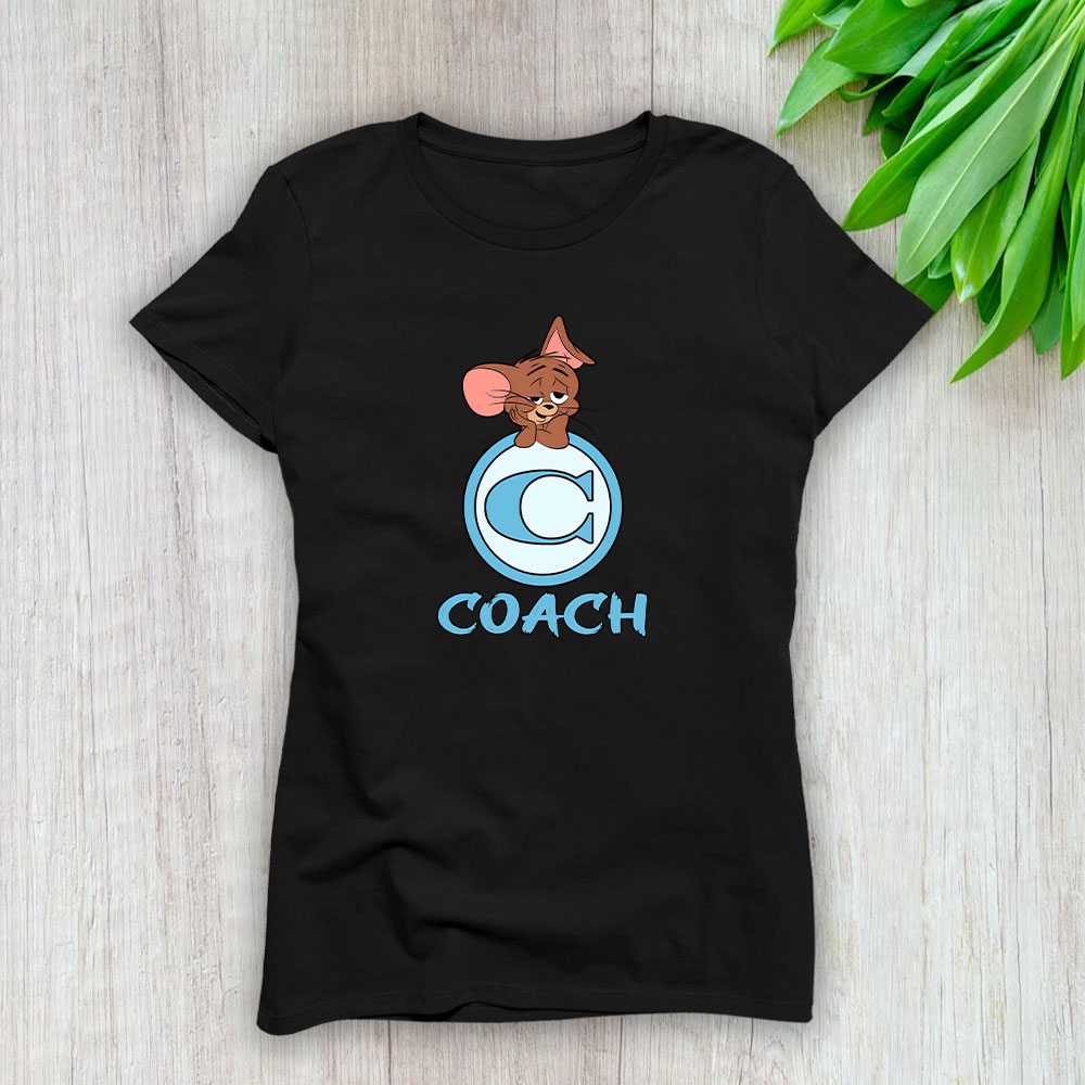 Jerrry-In-Tom-And-Jerry-Coach-Brand-Lady-T-Shirt-Cotton-Tee-TLT6283-1
