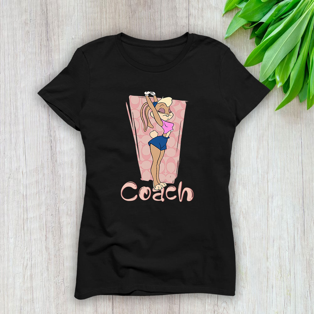 Lola-Bunny-Looney-Tunes-Coach-Brand-Lady-Shirt-Women-Tee-TLT5403-1