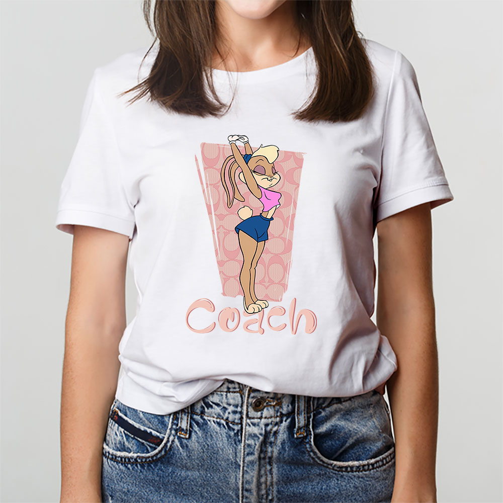 Lola-Bunny-Looney-Tunes-Coach-Unisex-T-Shirt-TAT5513-3