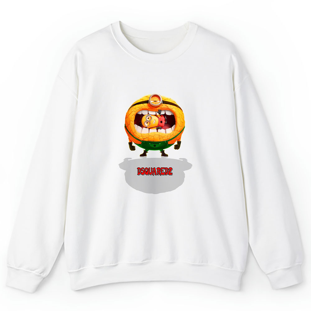 Minions-Despicable-Me-4-Dsquared2-Brand-Unisex-Sweatshirt-TAS5518 Minions Despicable Me 4 Dsquared2 Brand Unisex Sweatshirt TAS5518