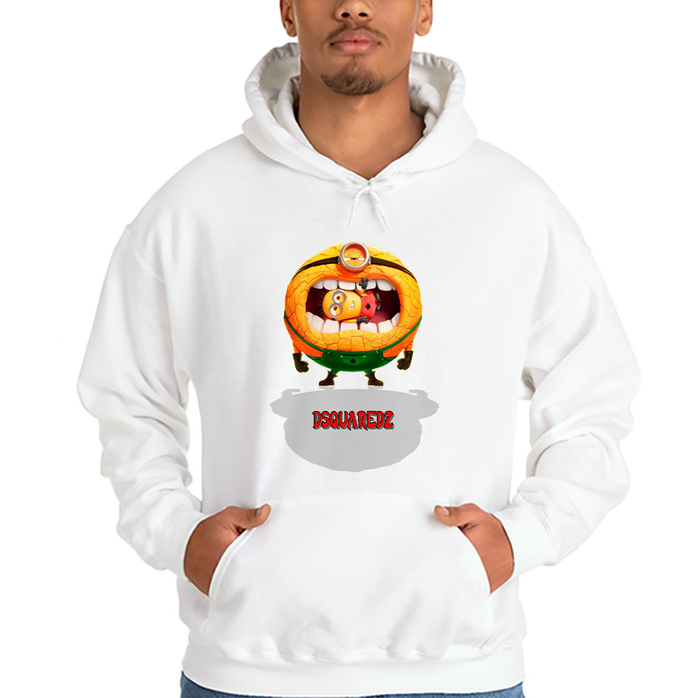 Minions-Despicable-Me-4-Dsquared2-Unisex-Hoodie-TAH5518-1