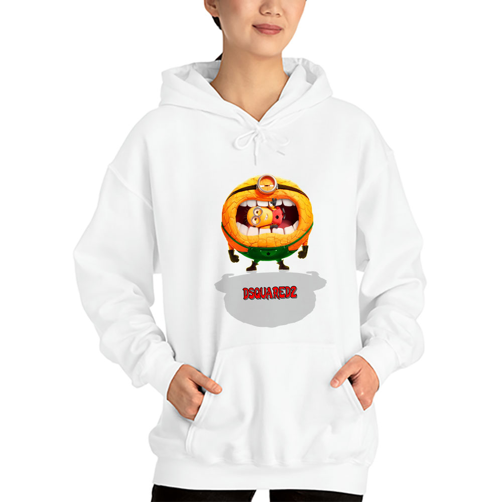Minions-Despicable-Me-4-Dsquared2-Unisex-Hoodie-TAH5518-2