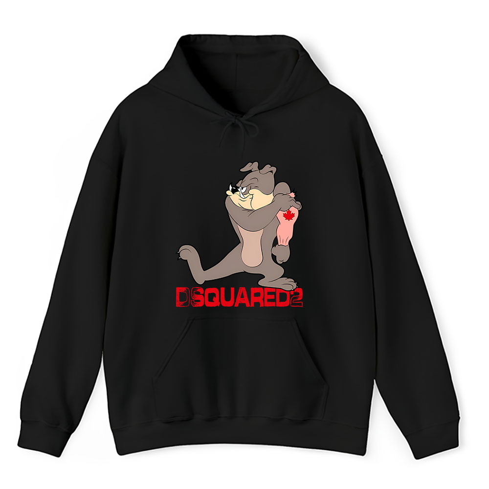Spike-Bulldog-In-Tom-And-Jerry-Dsquared2-Unisex-Hoodie-TAH5567-1