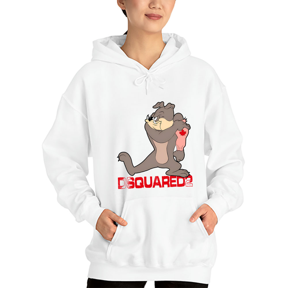 Spike-Bulldog-In-Tom-And-Jerry-Dsquared2-Unisex-Hoodie-TAH5567-5
