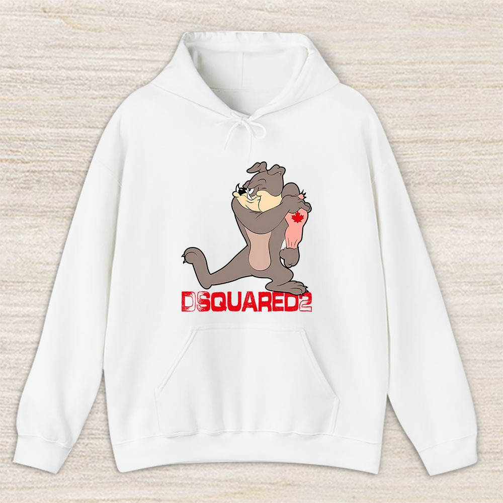 Spike-Bulldog-In-Tom-And-Jerry-Dsquared2-Unisex-Hoodie-TAH5567 Spike Bulldog In Tom And Jerry Dsquared2 Unisex Hoodie TAH5567