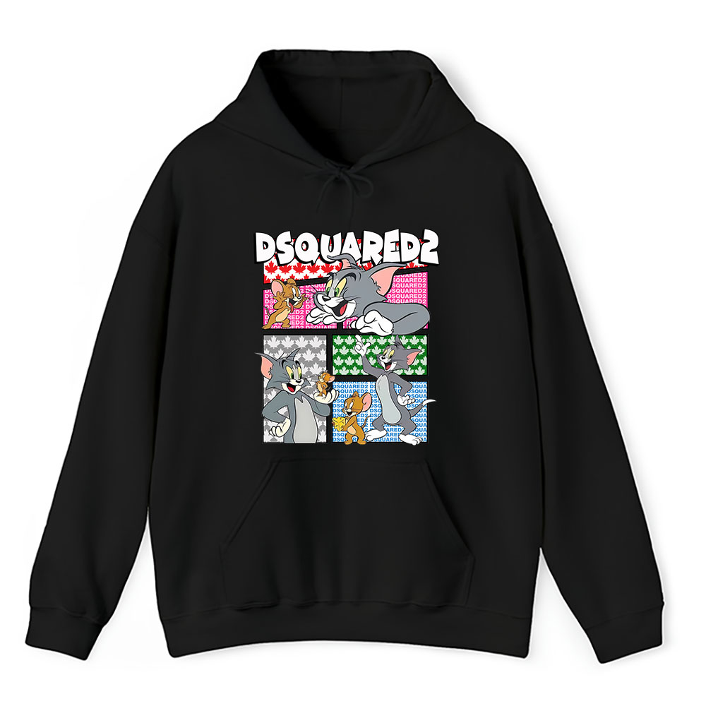 Tom-And-Jerry-Dsquared2-Unisex-Hoodie-TAH5575-1