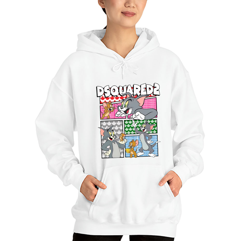 Tom-And-Jerry-Dsquared2-Unisex-Hoodie-TAH5575-5