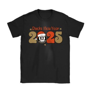Anaheim Ducks Happy New Year NHL Gift For Fan Unisex T-Shirt Cotton Tee TAT22252