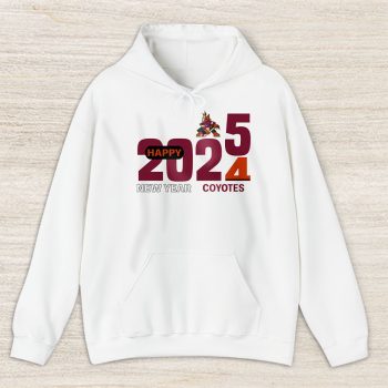 Arizona Coyotes Happy New Year NHL Gift For Fan Hello 2025 Unisex Hoodie TAH22275