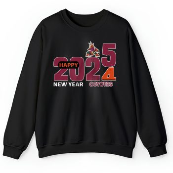 Arizona Coyotes Happy New Year NHL Gift For Fan Hello 2025 Unisex Sweatshirt TAS22275