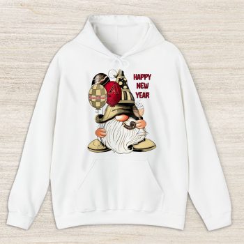 Arizona Diamondbacks Happy New Year MLB Gift For Fan Cute Gnomes Unisex Hoodie TAH22273