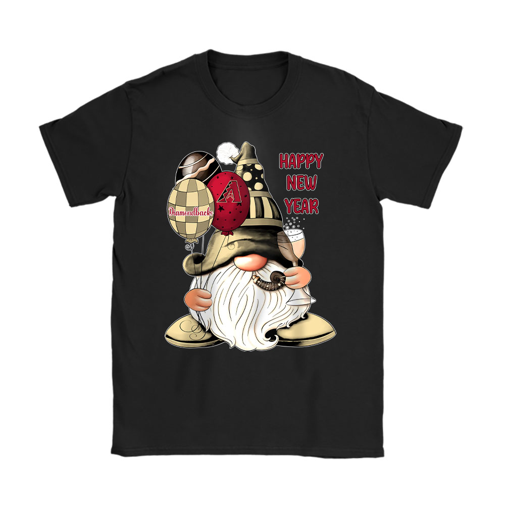 Arizona-Diamondbacks-Happy-New-Year-MLB-Gift-For-Fan-Cute-Gnomes-Unisex-T-Shirt-Cotton-Tee-TAT22273 Arizona Diamondbacks Happy New Year MLB Gift For Fan Cute Gnomes Unisex T-Shirt Cotton Tee TAT22273